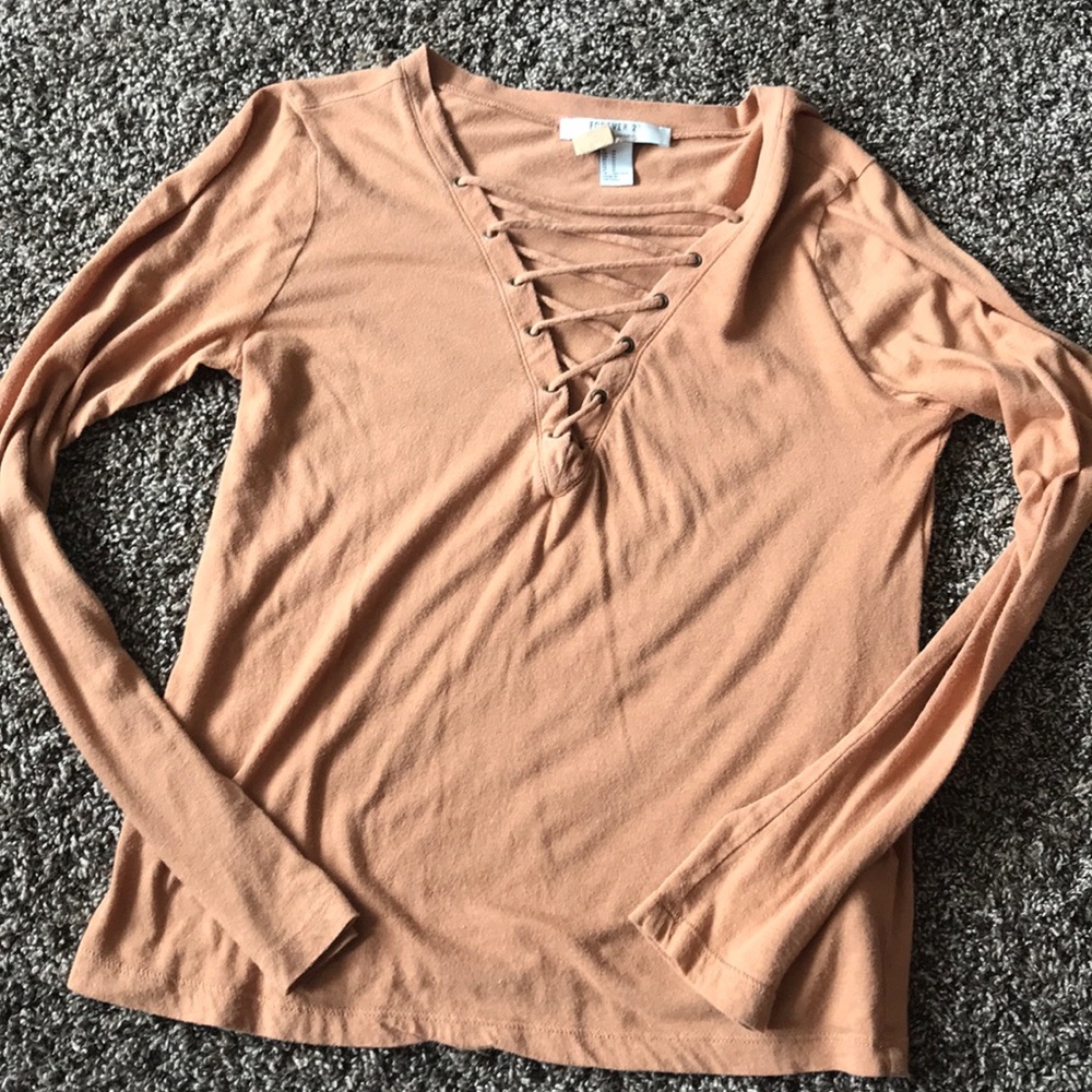 Casual long sleeve top